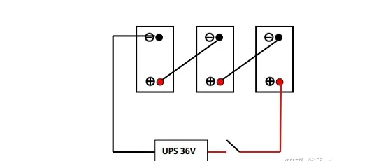 几种常见的UPS不间断电源电池接线图