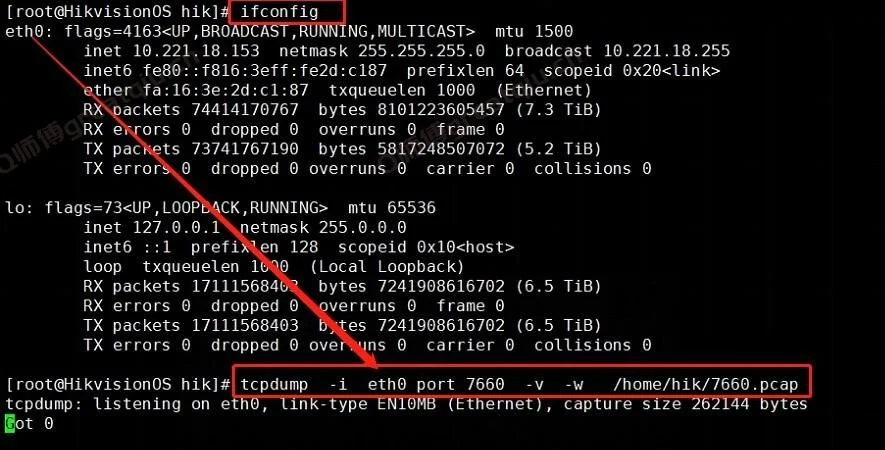 linux下一分钟掌握网络抓包（tcpdump）
